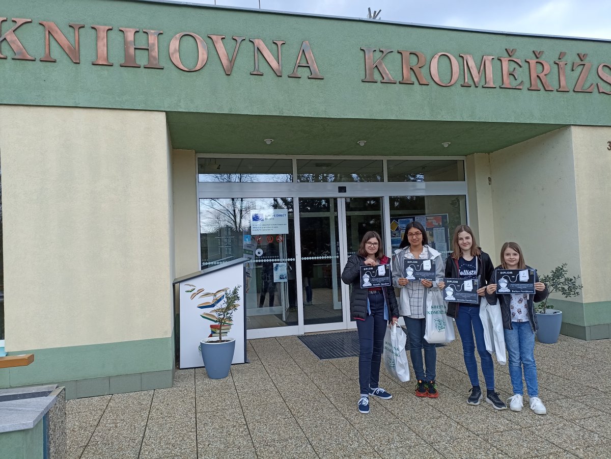 Kroměřížská litera v Knihovně Kroměřížska