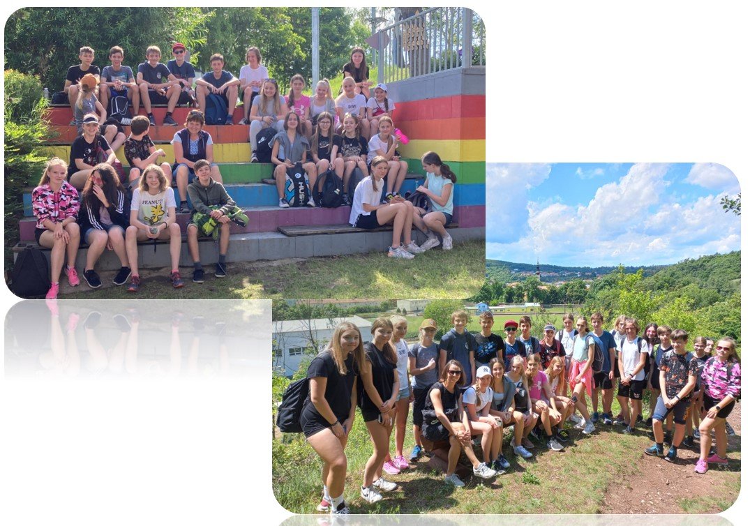 8.A v Oslavanech a v Brně