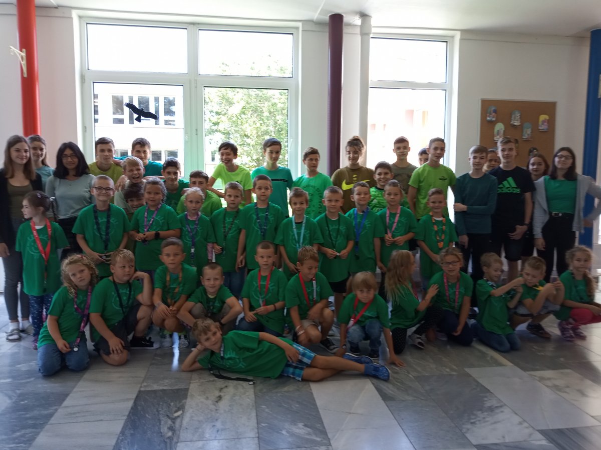 Učíme se navzájem - společný oběd 1.A a 8.A