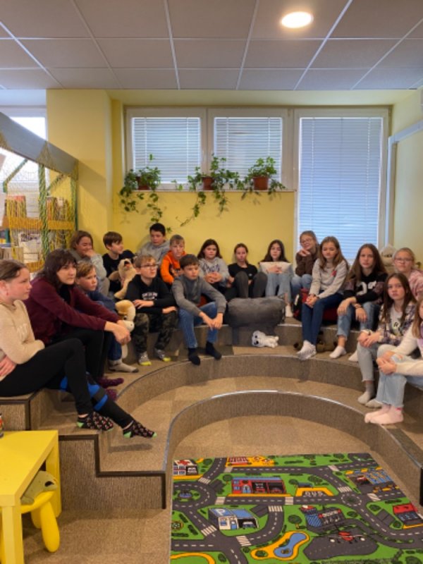 Hodina literární výchovy a Halloween 6E