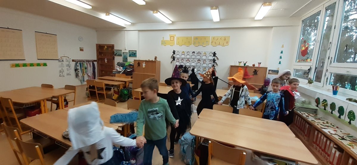 Strašidelná škola 1.B