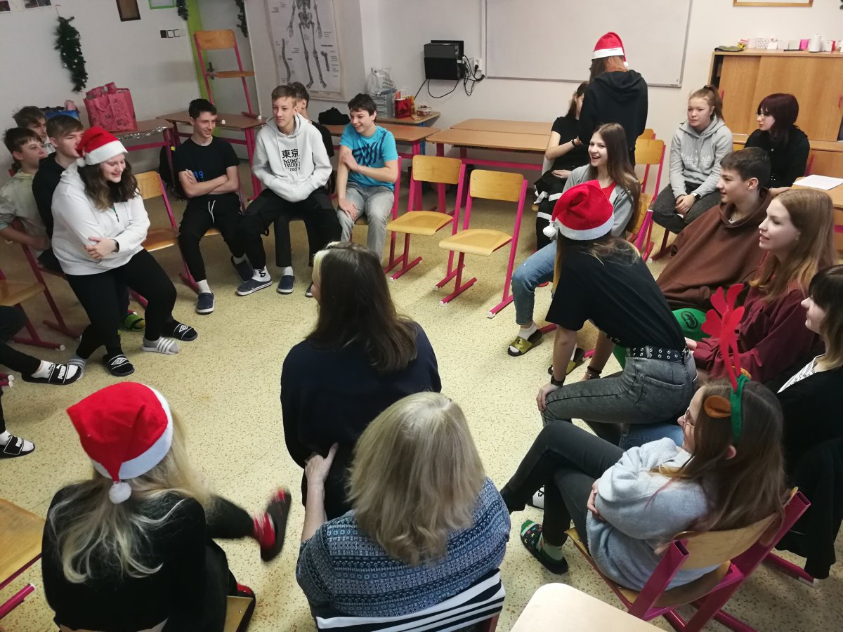 Projektový den v 8D a společná besídka s 1D