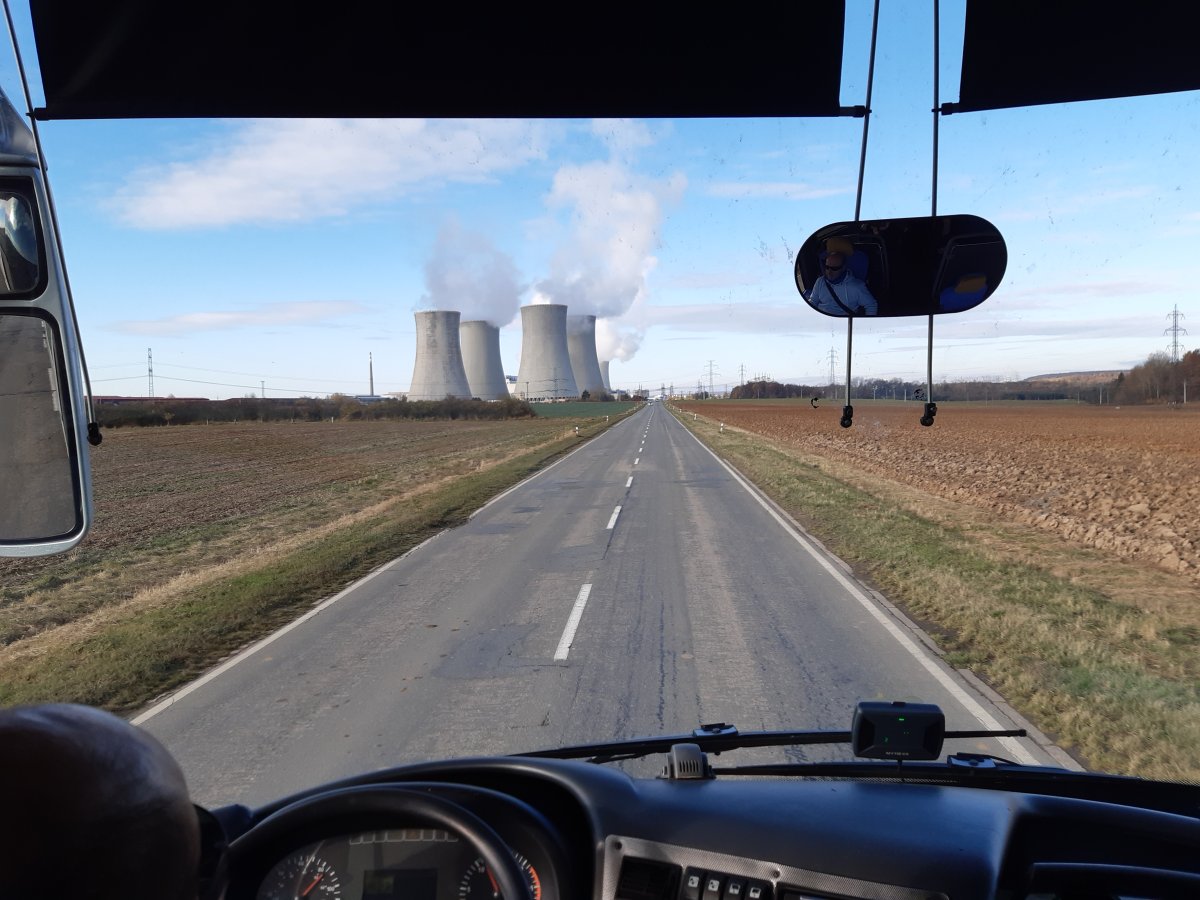 Exkurze deváťáků do Dukovan