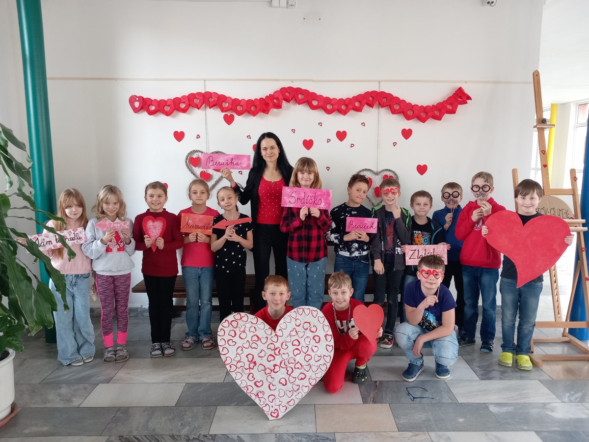 Valentýn ve škole