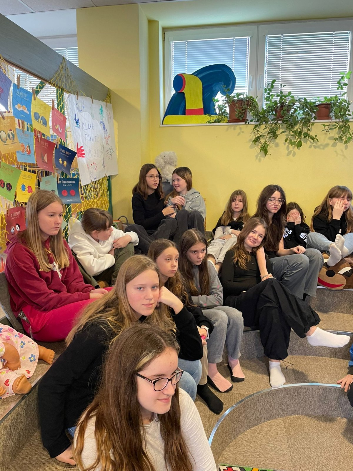 6.C na návštěvě v knihovně