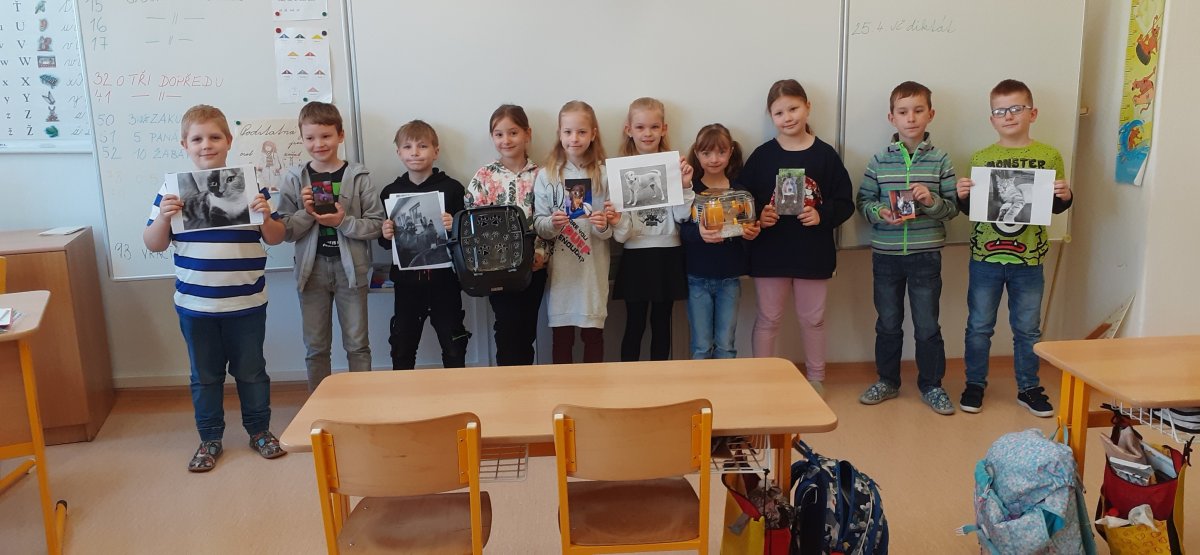 Den se zvířaty ve 2.B