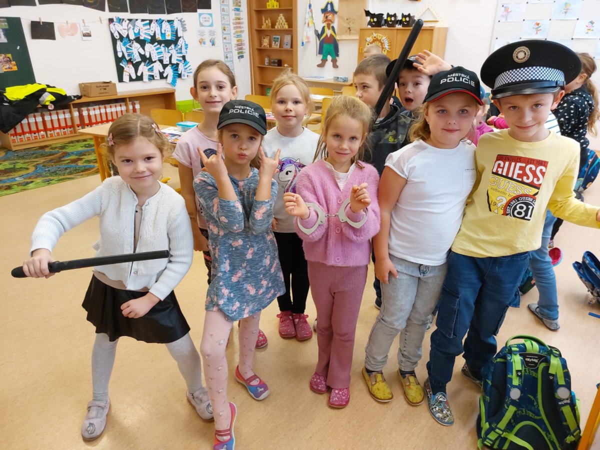 Program Městské policie Kroměříž v 1. B