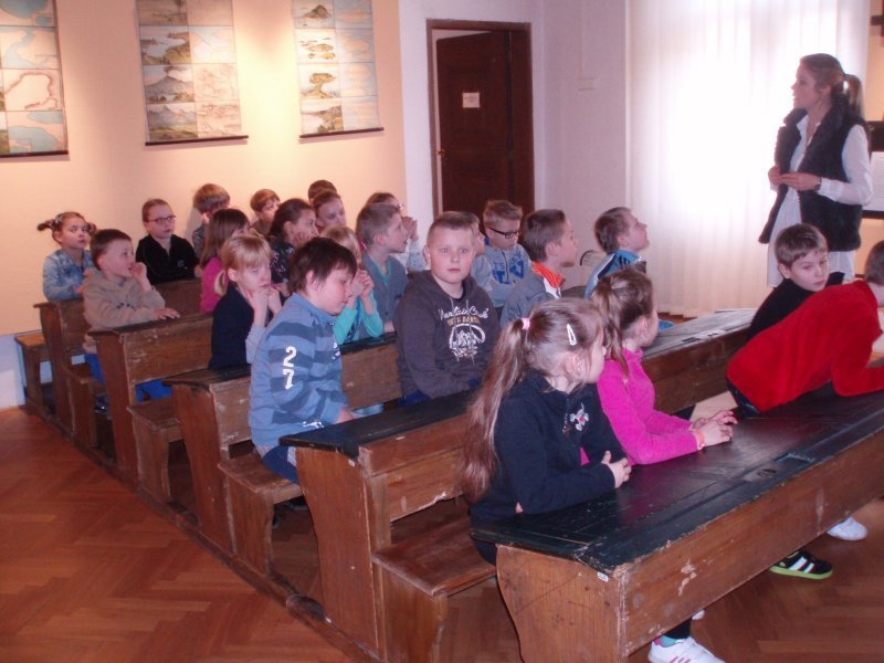 Pradědeček po škole - II.B v muzeu