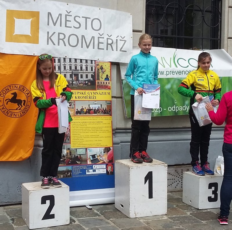 Orientační běh - Kroměříž 2016
