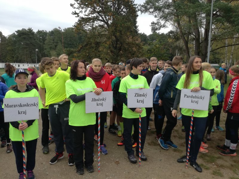 Republikové finále v přespolním běhu - Malšova Lhota u Hradce Králové