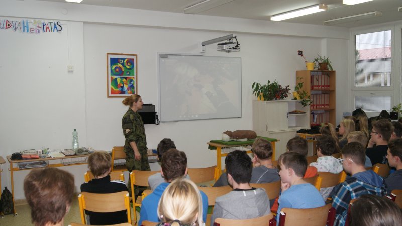 Příprava občanů k obraně státu - POKOS - 8. ročník