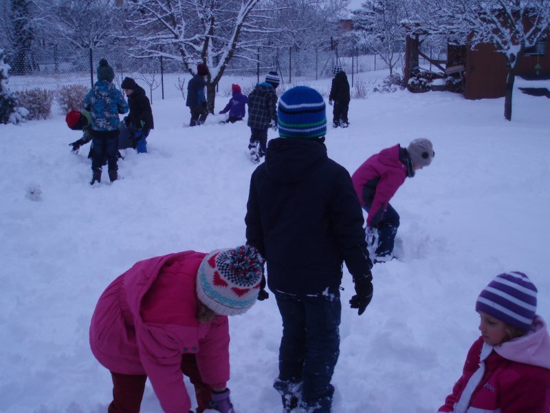 Vycházka za sněhem