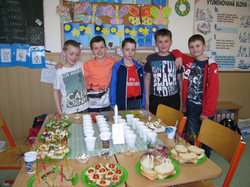 Zdravé svačinky ve IV.A