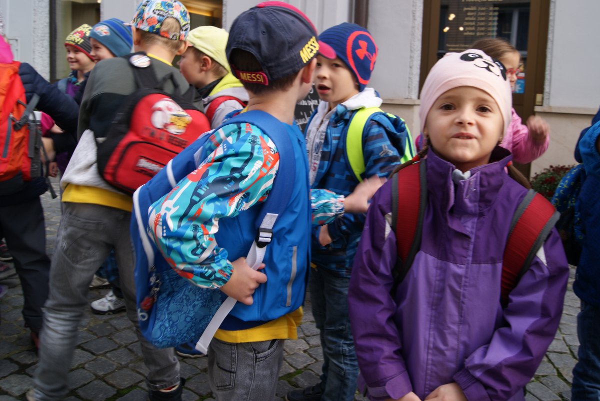 Prvouková vycházka 1. tříd