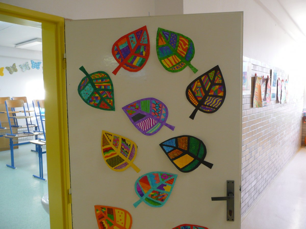 Výzdoba na buňce 5. tříd