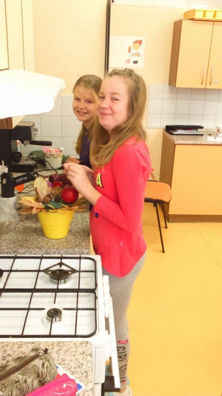 Podzimní aranžování v 6. třídách