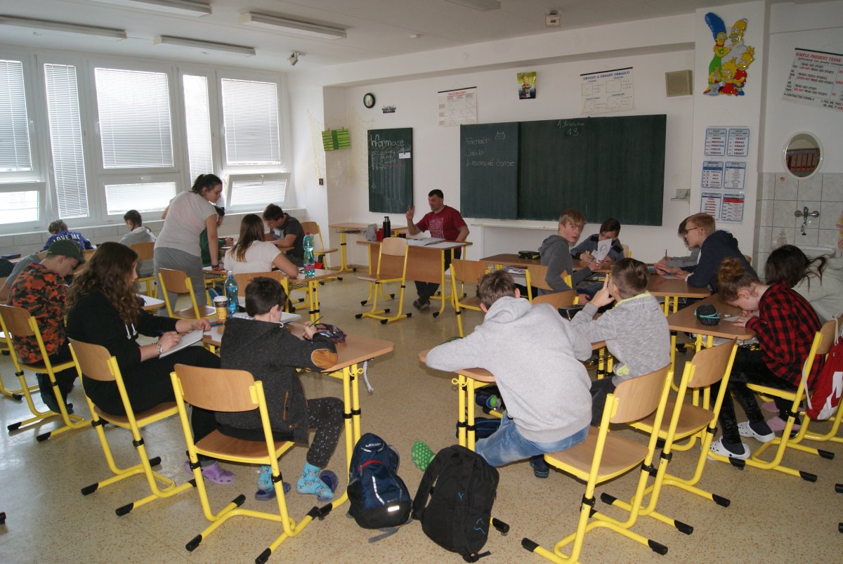 Projektový den - "Napříč školou" - 2. stupeň