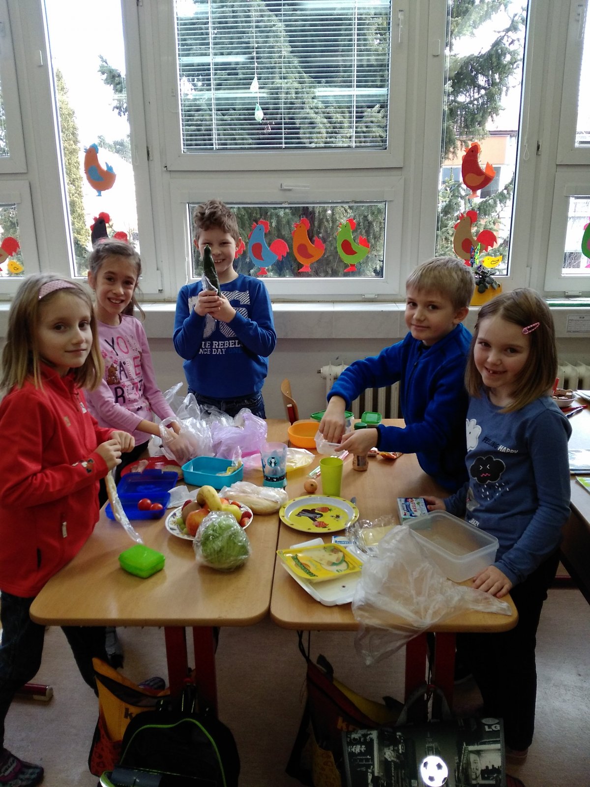 Zdravé svačinky ve 2.D