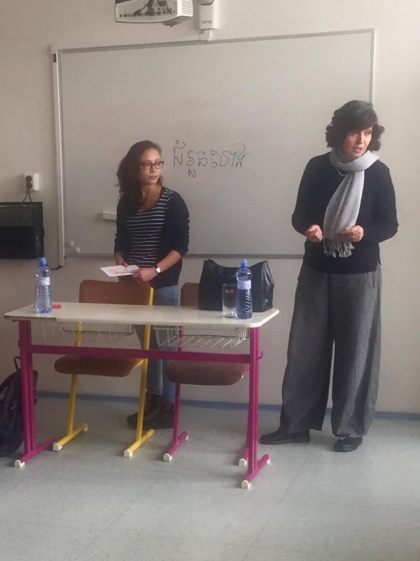 Beseda v rámci sbírky - S.O.S děti Kambodži