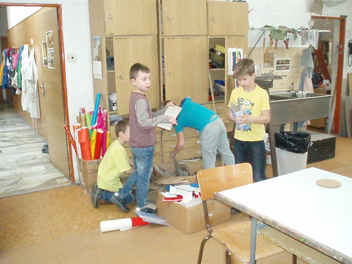 2. B - Výtvarná dílnička a zdravé svačinky