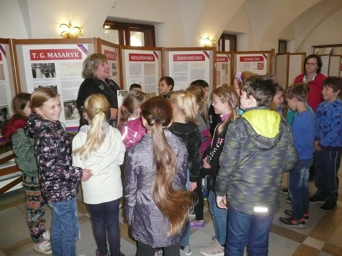 Třeťáci na radnici