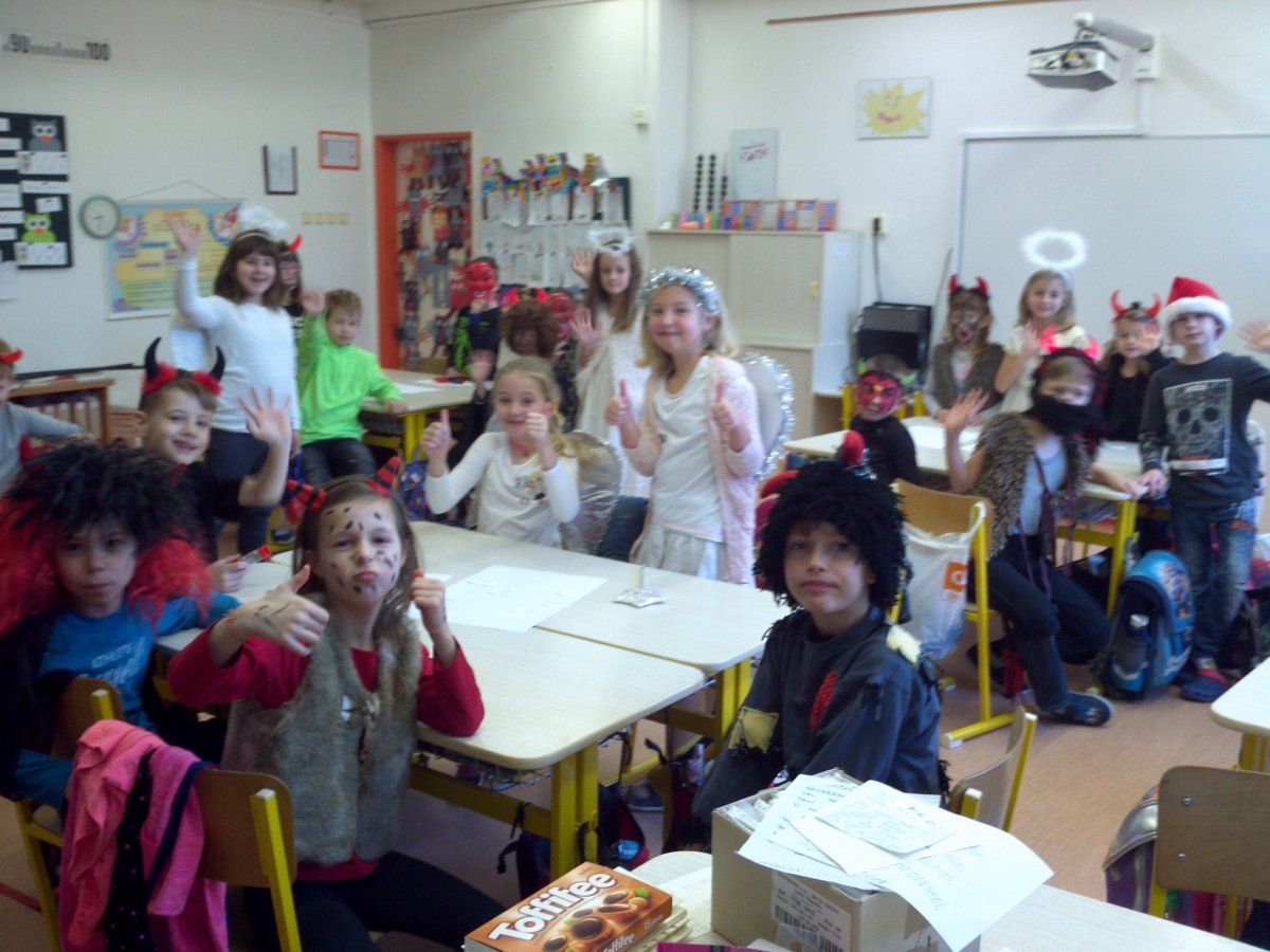 Mikuláš na 1. stupni