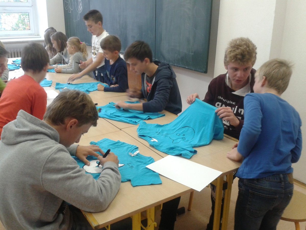 Malujeme spolu- 1.B a 8.B