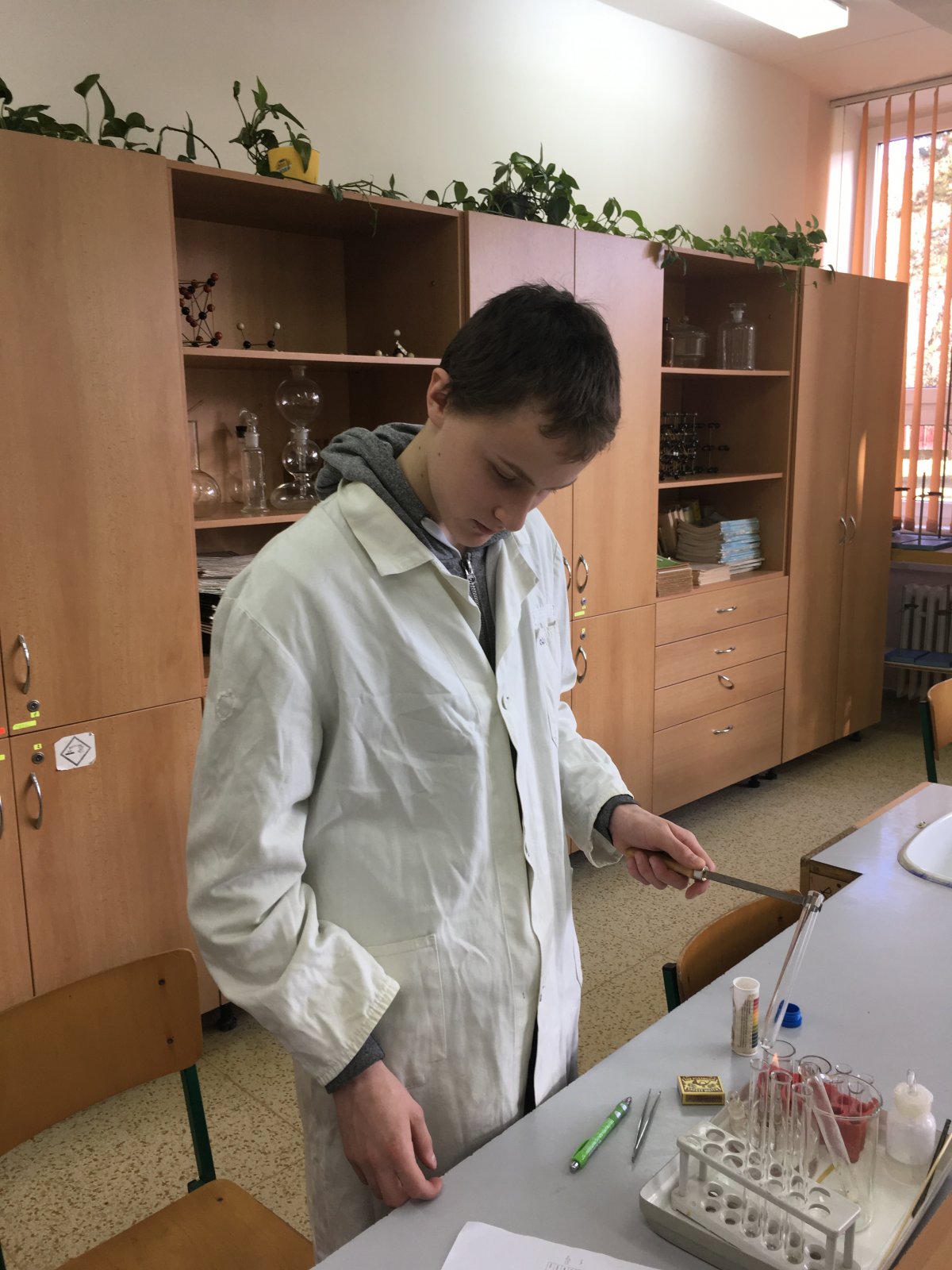 Chemici na ZŠ Slovan