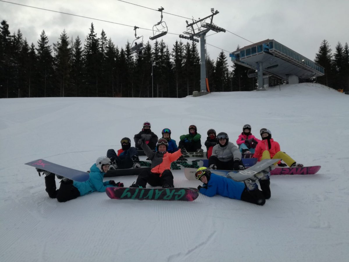 Lyžařský kurz - 7. ročník