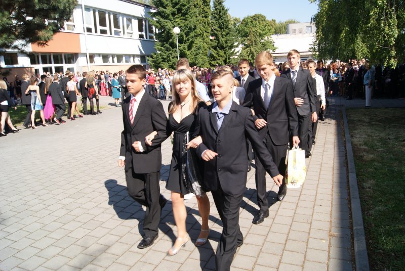 Vyřazení absolventů školy