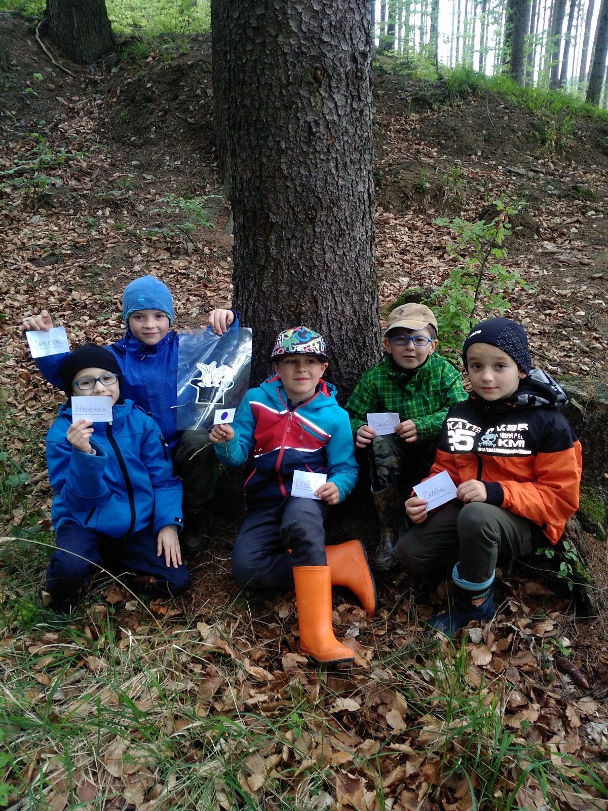 Škola v přírodě 1.B, 1.D