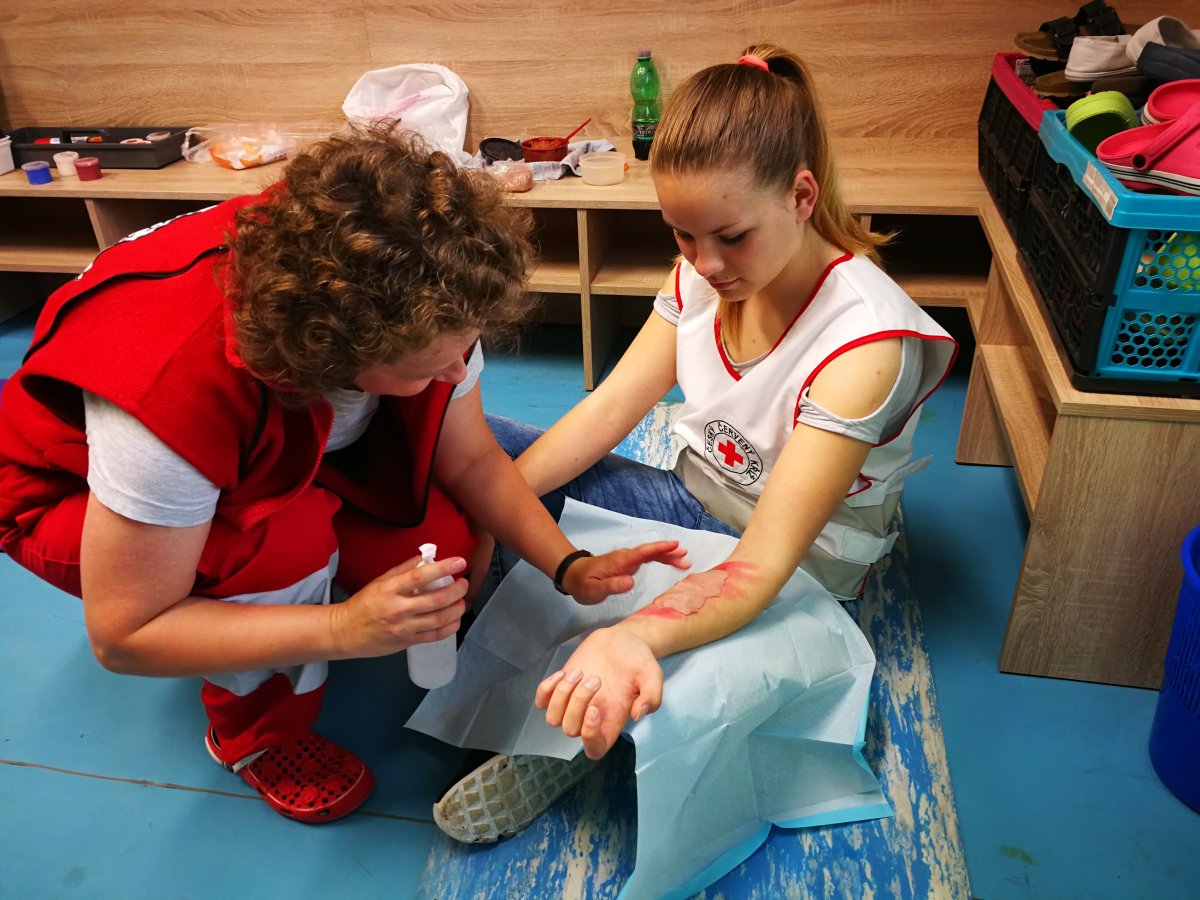 Soutěž mladých cyklistů