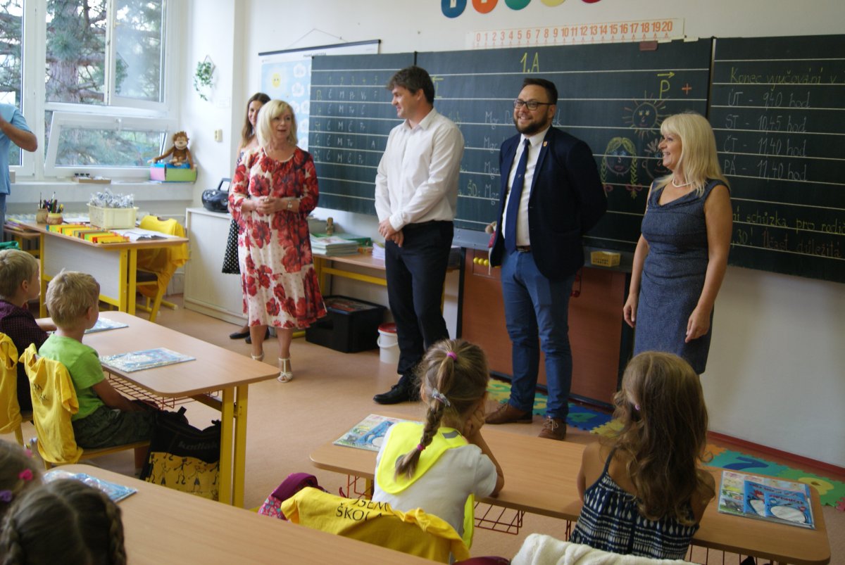 Začátek školního roku v 1. třídách