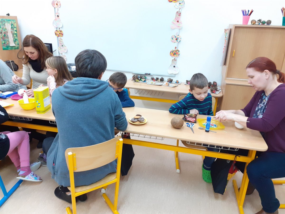 Výtvarná dílnička ve 2.B