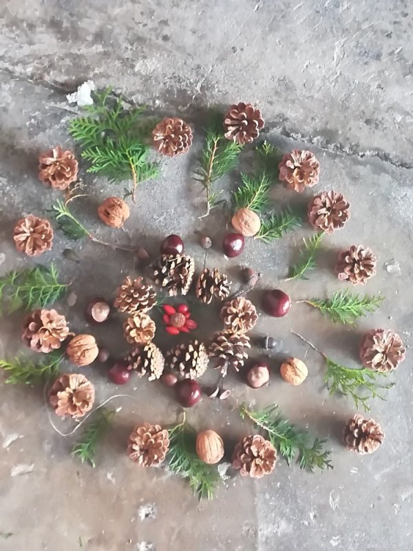 Distanční výuka - výtvarná výchova: 9.ročník - land art