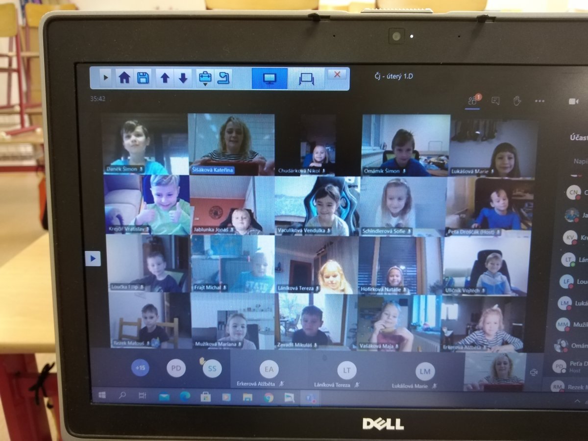 Čertí škola v 1. D