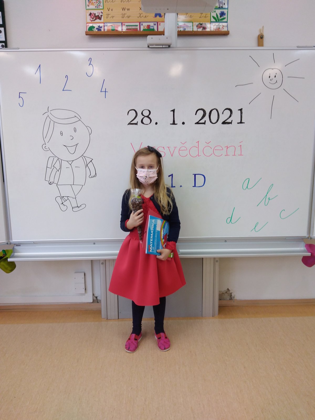 1.D - naše první vysvědčení