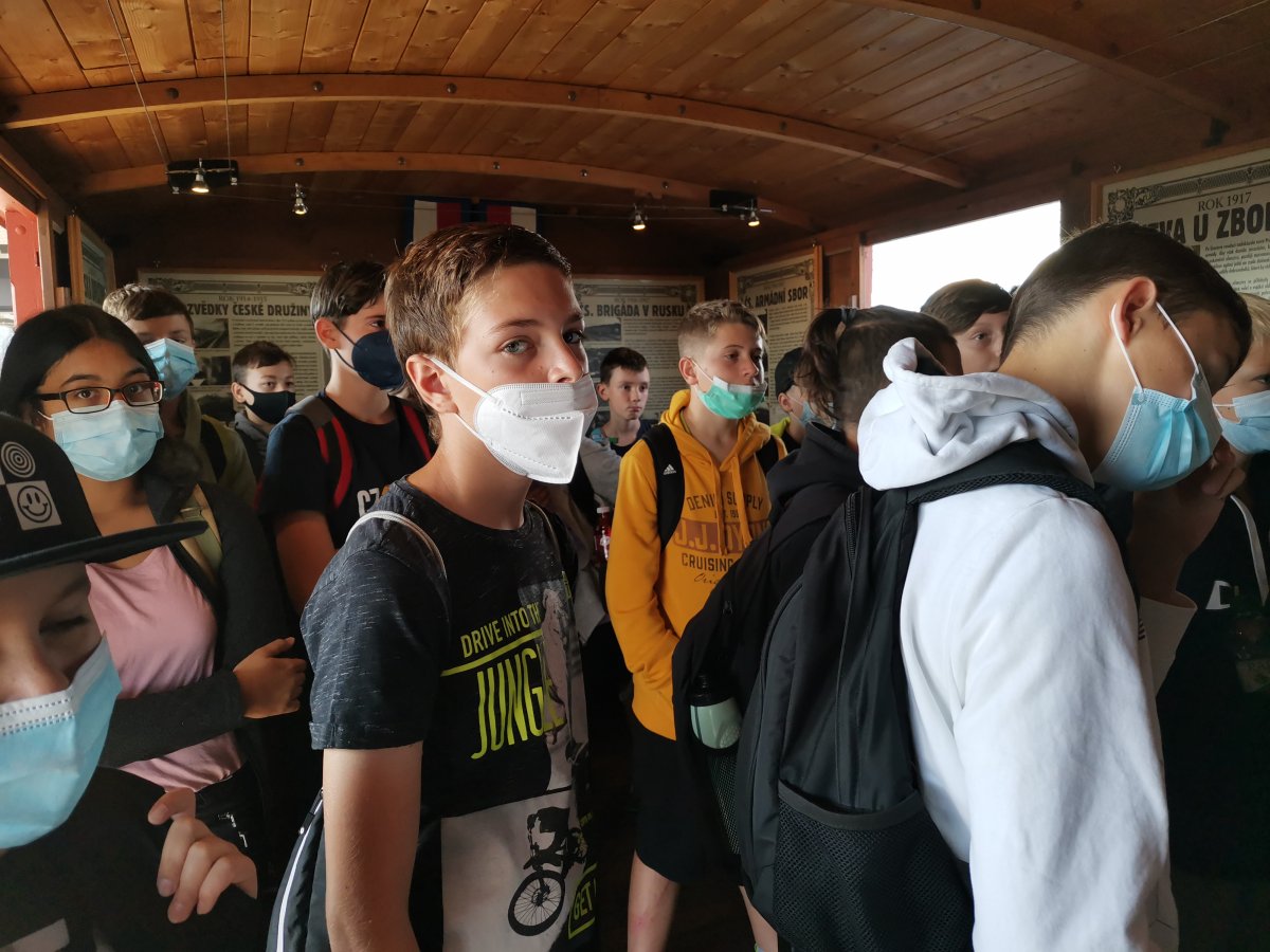 Třída 7.A - exkurze Olomouc